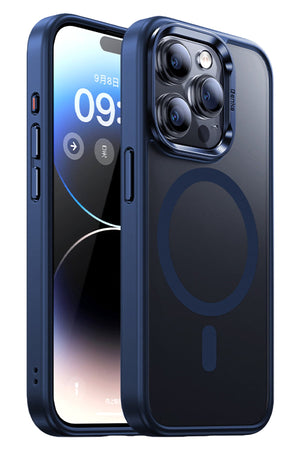 Benks Apple iPhone 15 Pro Magsafe Compatible Mist Case Blue 
