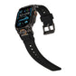 Mohseven Armor Apple Watch Ultra Uyumlu Silikon Siyah Kordon Mohseven