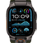 Mohseven Armor Apple Watch Ultra Uyumlu Silikon Siyah Toka Yeşil Kordon Mohseven