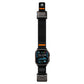 Mohseven Mecha Apple Watch Ultra Uyumlu Hasır Kordon Siyah Mohseven