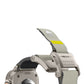 Mohseven Mecha Apple Watch Ultra Uyumlu Hasır Kordon Titanyum Bej Mohseven