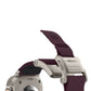 Mohseven Mecha Apple Watch Ultra Uyumlu Hasır Kordon Titanyum Mor Mohseven