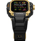 Mohseven Punk Fortress Apple Watch Ultra Uyumlu Silikon Kordon Gold