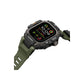 Mohseven Punk Fortress Apple Watch Ultra Uyumlu Silikon Kordon Yeşil Mohseven