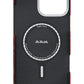 Pitaka Monogram iPhone 16 Pro Max MagSafe Uyumlu Aramid Fiber Kılıf Kırmızı Pitaka