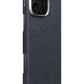 Pitaka Monogram iPhone 16 Pro Max MagSafe Uyumlu Aramid Fiber Kılıf Mavi Siyah Pitaka