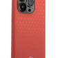 Mercedes iPhone 14 Pro Max Uyumlu Gradient Silikon Kılıf Kırmızı