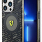 Ferrari iPhone 15 Pro Magsafe Compatible Multi SF Silicone Case Black 