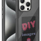 Apple iPhone 15 Pro uyumlu Nfc Resim Yansıtmalı Kılıf Siyah  bikordon