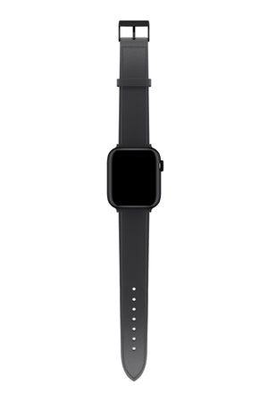 Apple Watch Uyumlu Saffiano Deri Kordon Nickel  bikordon