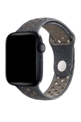 Apple Watch Uyumlu Silikon Delikli Spor Kordon Noct