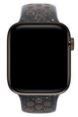 Apple Watch Uyumlu Silikon Delikli Spor Kordon Noct