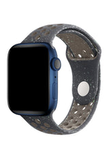 Apple Watch Uyumlu Silikon Delikli Spor Kordon Noct