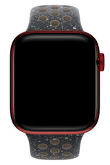Apple Watch Uyumlu Silikon Delikli Spor Kordon Noct