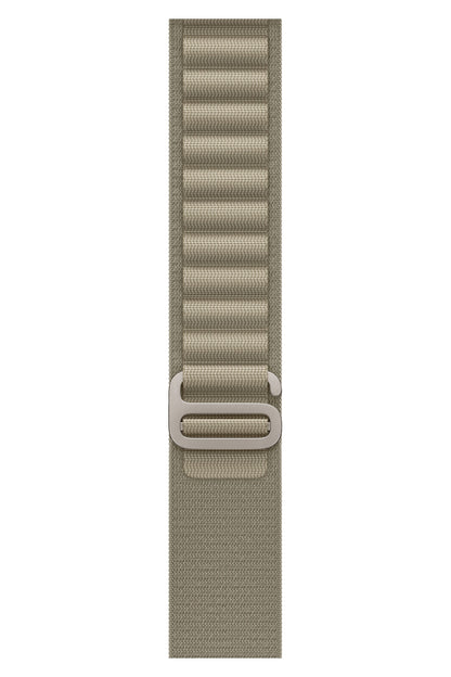 Apple Watch Compatible Alpine Loop Band Olive 