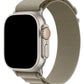 Apple Watch Compatible Alpine Loop Band Olive 