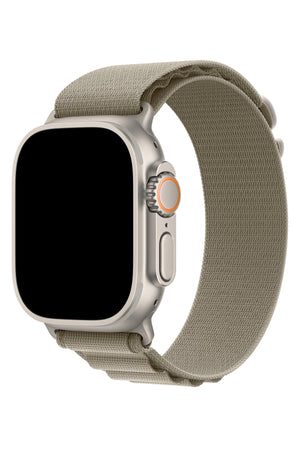 Apple Watch Uyumlu Alpine Loop Kordon Olive  bikordon