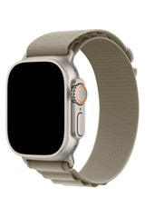 Apple Watch Uyumlu Alpine Loop Kordon Olive