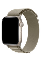 Apple Watch Uyumlu Alpine Loop Kordon Olive