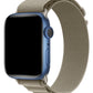 Apple Watch Compatible Alpine Loop Band Olive 