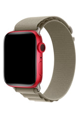 Apple Watch Uyumlu Alpine Loop Kordon Olive