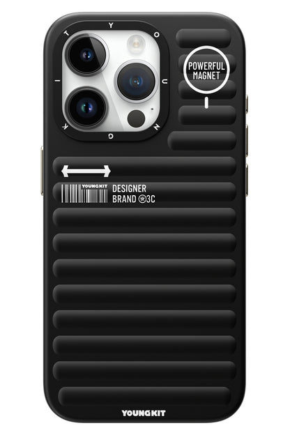 Youngkit Original iPhone 15 Pro Compatible Black Case 