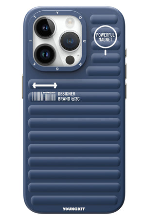 Youngkit Original iPhone 15 Pro Uyumlu Mavi Kılıf  Youngkit
