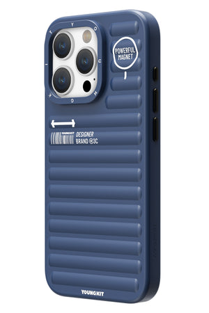 Youngkit Original iPhone 15 Pro Uyumlu Mavi Kılıf  Youngkit