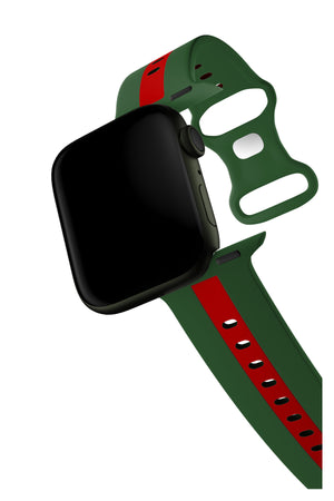 Apple Watch Uyumlu Dual Silikon Kordon Perla  bikordon