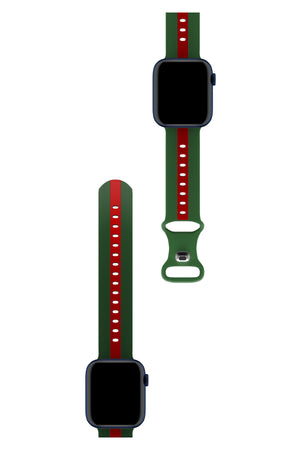 Apple Watch Uyumlu Dual Silikon Kordon Perla  bikordon