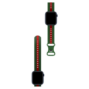 Apple Watch Uyumlu Dual Silikon Kordon Perla  bikordon