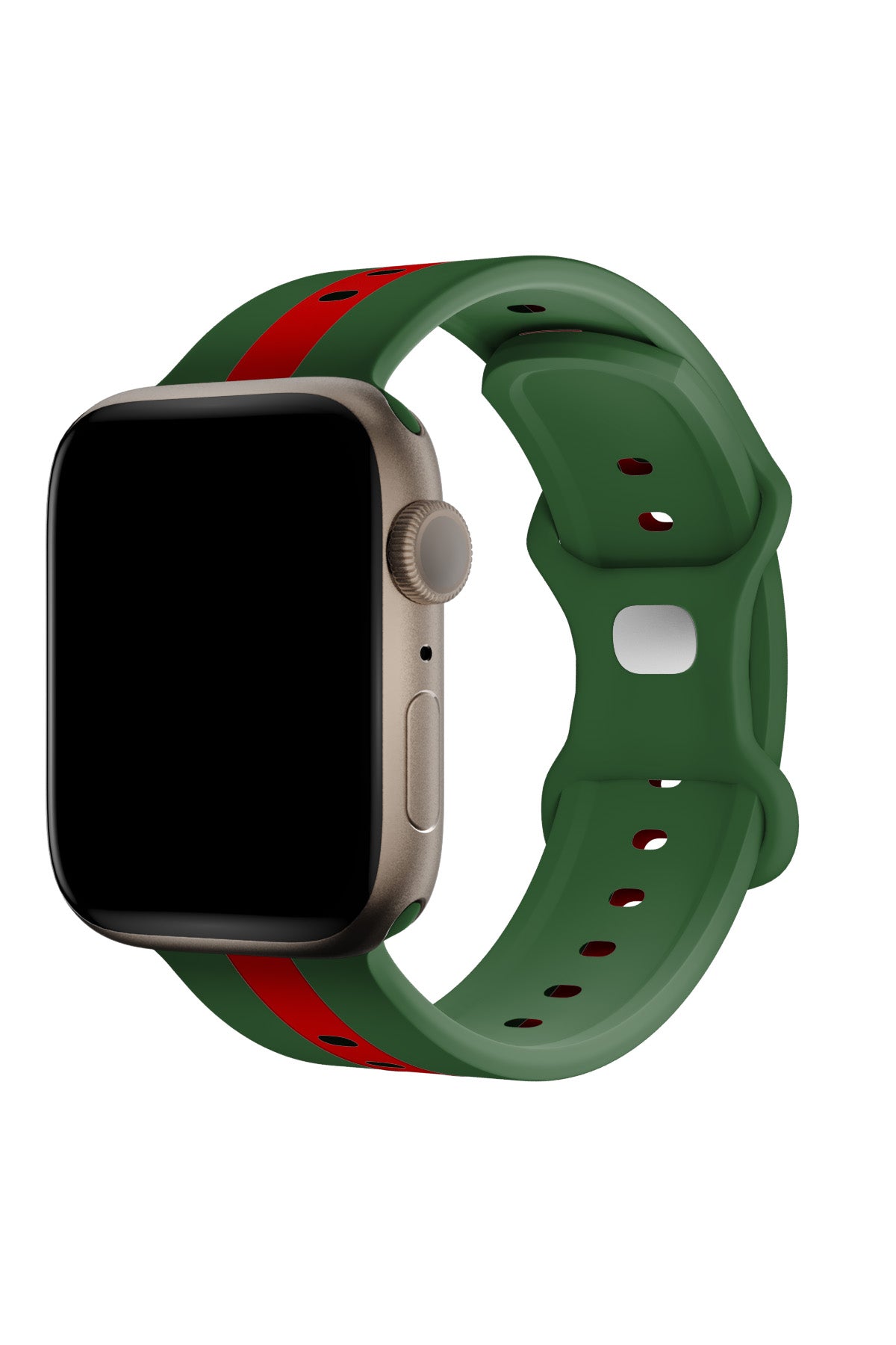 Apple Watch Uyumlu Dual Silikon Kordon Perla  bikordon