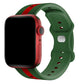 Apple Watch Compatible Dual Silicone Band Perla 