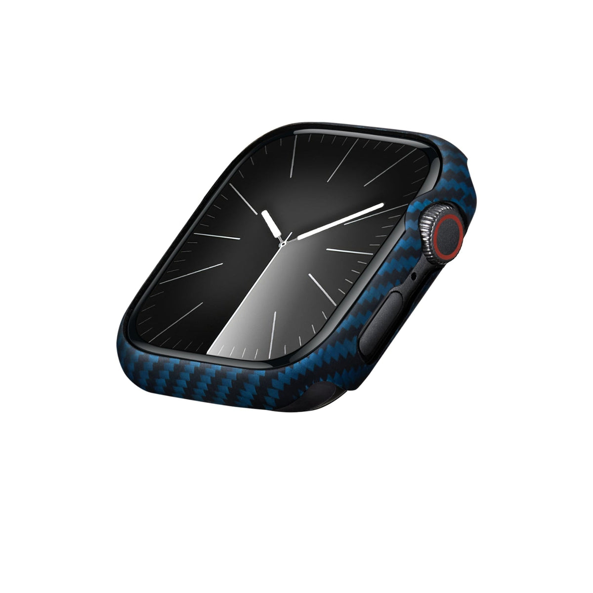 Pitaka 600D Aramid Fiber Apple Watch Kasa Koruyucu Mavi  Pitaka