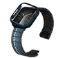 Pitaka 600D Aramid Fiber Apple Watch Kasa Koruyucu Mavi  Pitaka