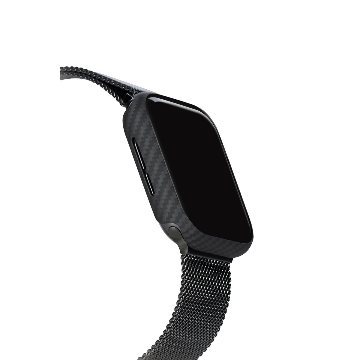 Pitaka 600D Aramid Fiber Apple Watch Kasa Koruyucu Siyah  Pitaka