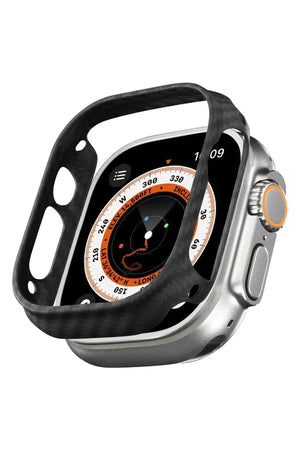 Pitaka 600D Aramid Fiber Apple Watch Ultra 49mm Kasa Koruyucu Siyah  Pitaka