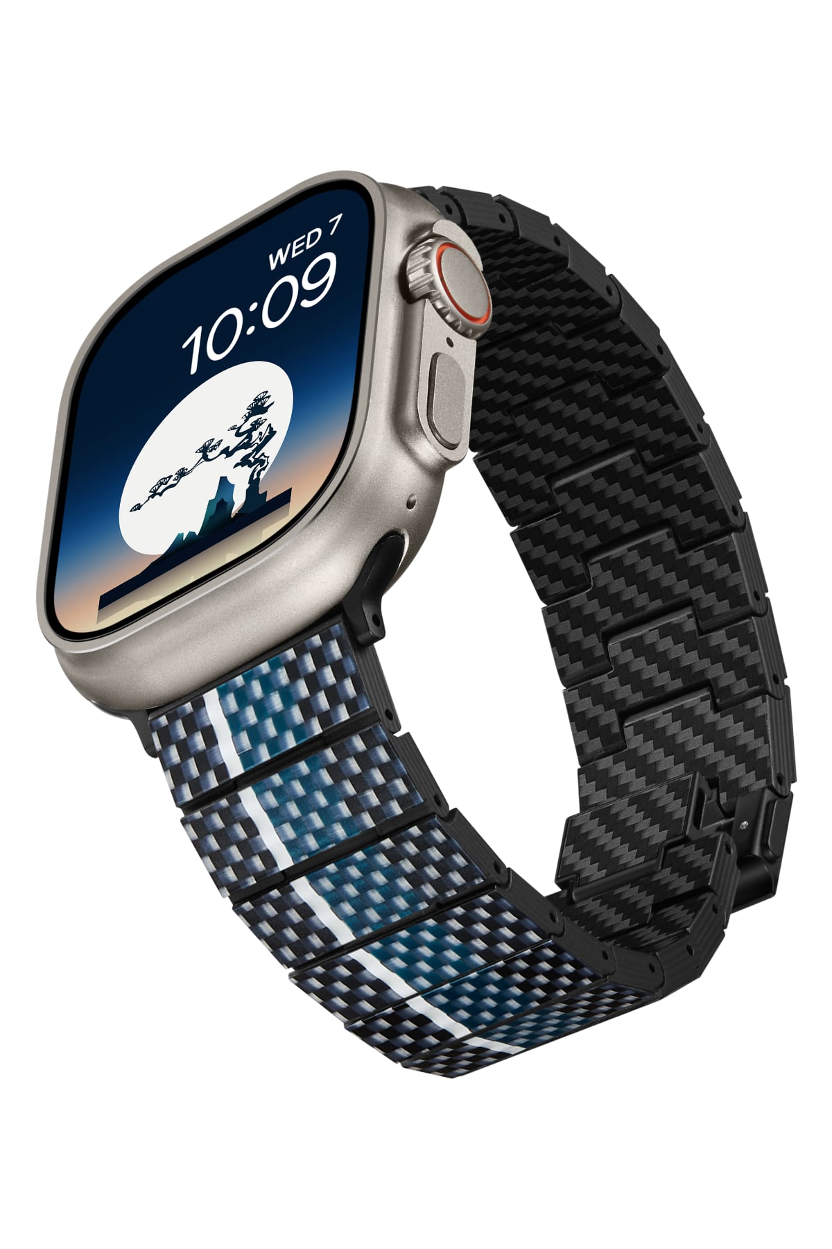 Pitaka Apple Watch / Ultra Karbon Fiber Kordon Moon  Pitaka