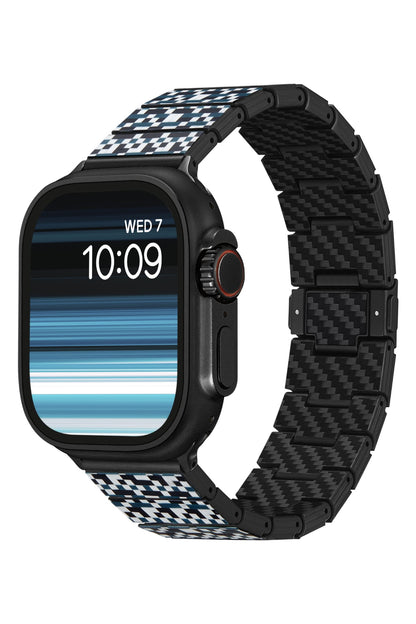 Pitaka Apple Watch / Ultra Karbon Fiber Kordon Mosaic  Pitaka