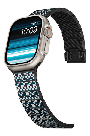 Pitaka Apple Watch / Ultra Karbon Fiber Kordon Mosaic  Pitaka