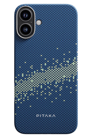 Pitaka Starpeak iPhone 16 Plus MagSafe Uyumlu Aramid Fiber Kılıf Milky Way Galaxy  Pitaka