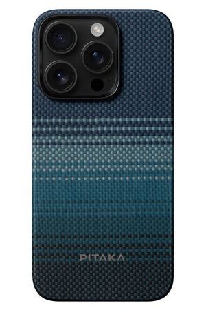 Pitaka Tactile Woven iPhone 15 Pro Max MagSafe Uyumlu Kılıf Moonrise  Pitaka