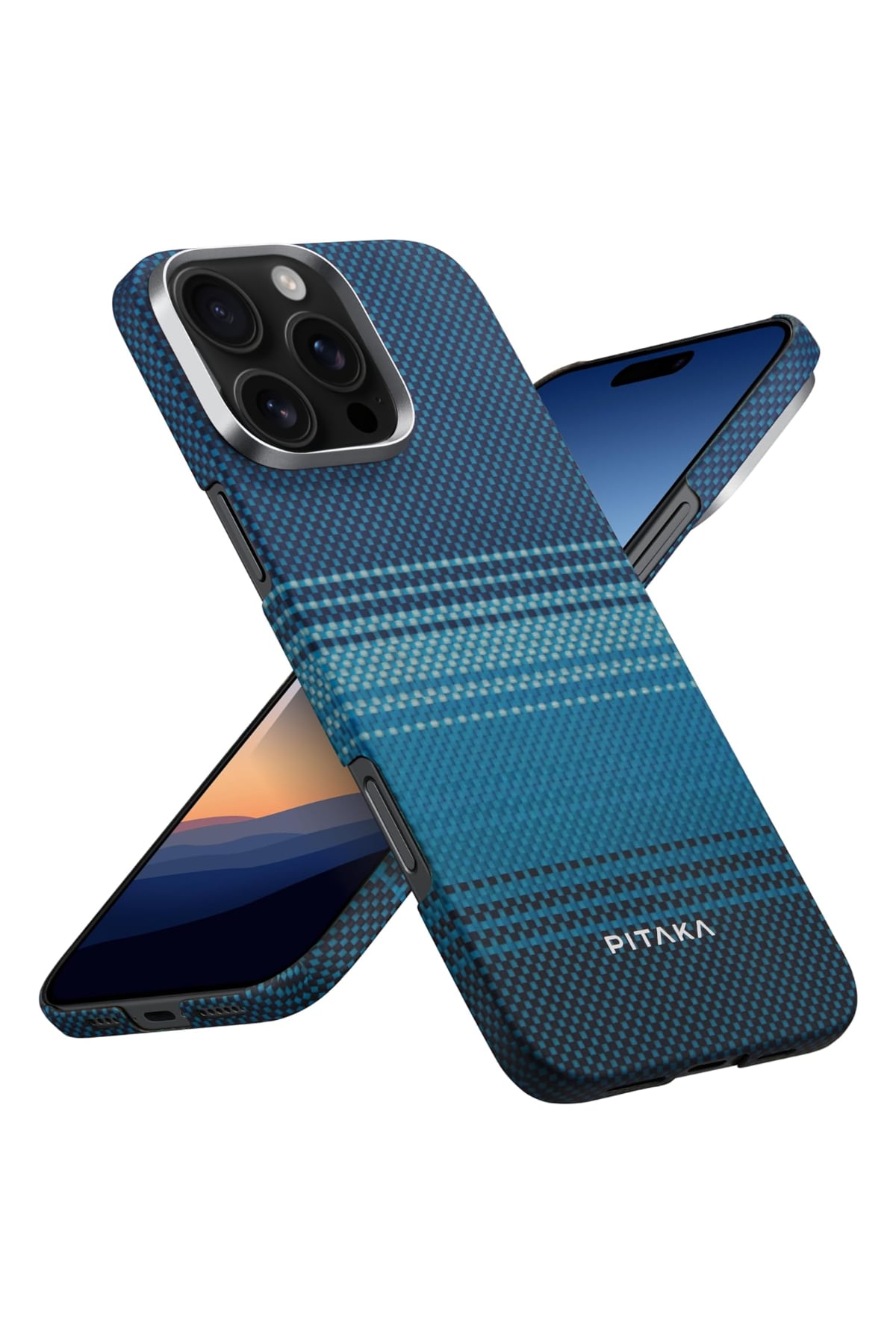 Pitaka Tactile Woven iPhone 16 Pro Max MagSafe Uyumlu Kılıf Moonrise  Pitaka