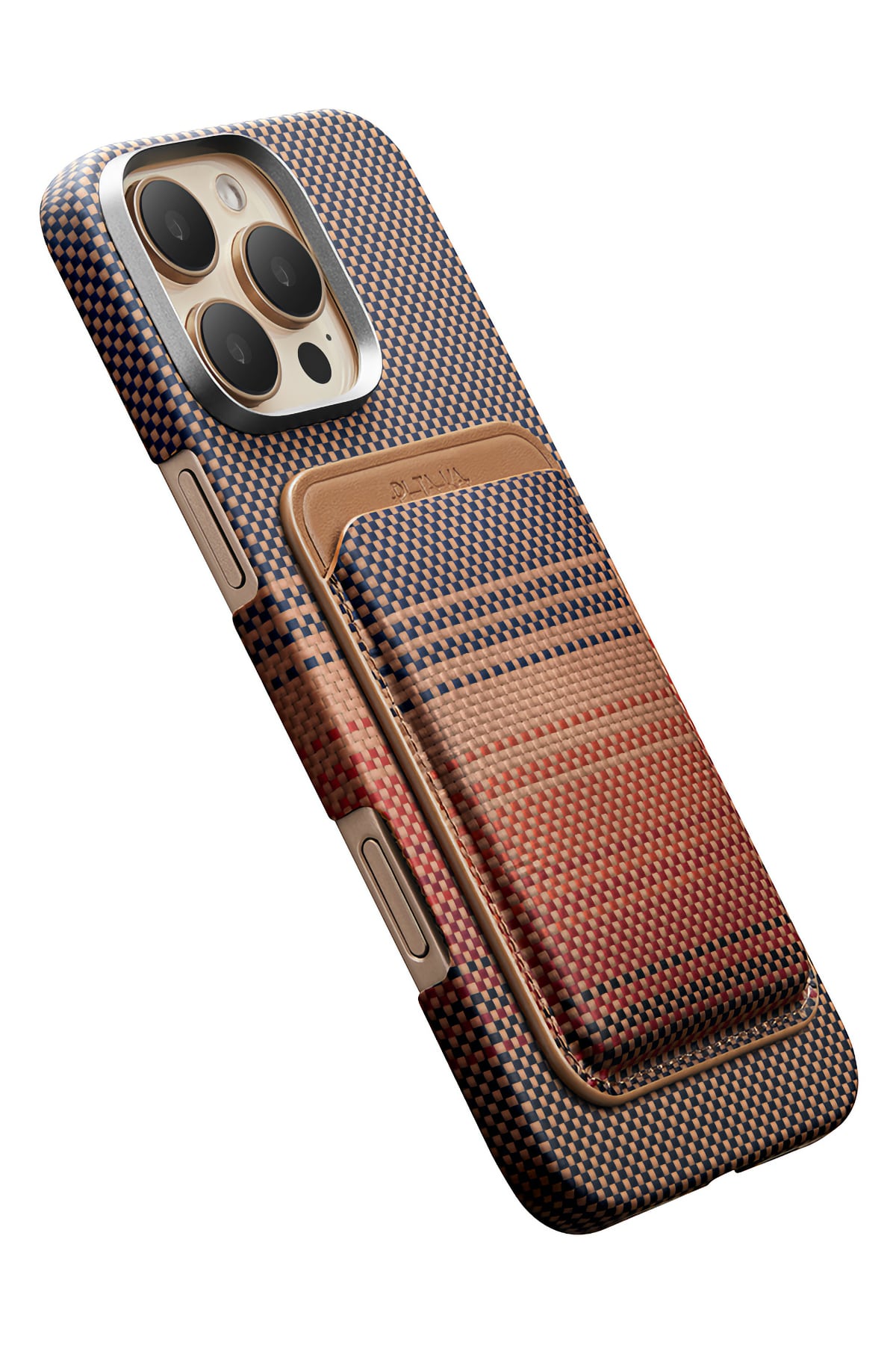 Pitaka Woven Sunset Magsafe Uyumlu Manyetik Kartlık Pitaka