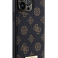 Guess iPhone 15 Pro Magsafe Uyumlu Metal Plate Kılıf Siyah  Guess