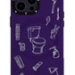 Youngkit Plaything iPhone 14 Pro Max uyumlu Magsafe Mor Kılıf  Youngkit