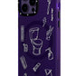 Youngkit Plaything iPhone 14 Pro Max uyumlu Magsafe Mor Kılıf  Youngkit