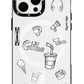 Youngkit Plaything iPhone 14 Pro uyumlu Magsafe Beyaz Kılıf  Youngkit