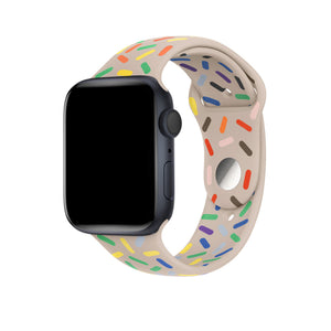 Apple Watch Uyumlu Silikon Spor Kordon Pout  bikordon