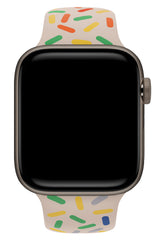 Apple Watch Uyumlu Silikon Spor Kordon Pout